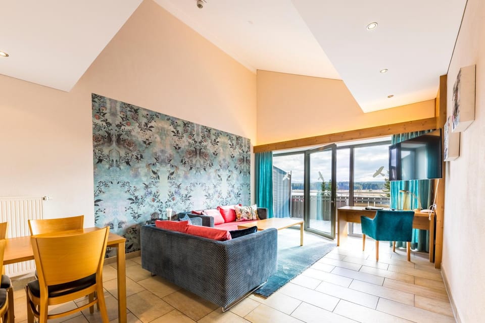 Living room, Seating area, Dining area