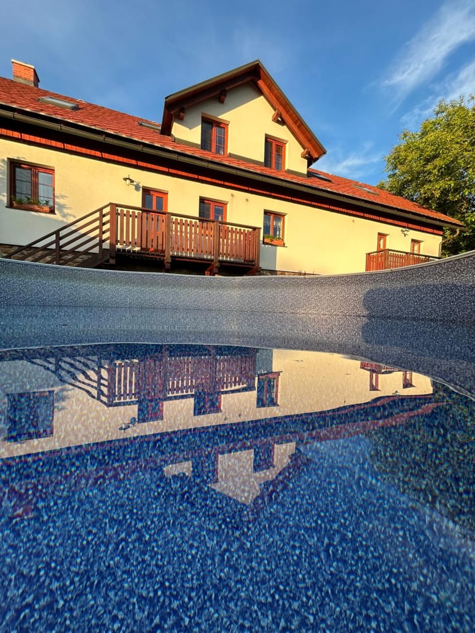 Property building, Pool view, Swimming pool