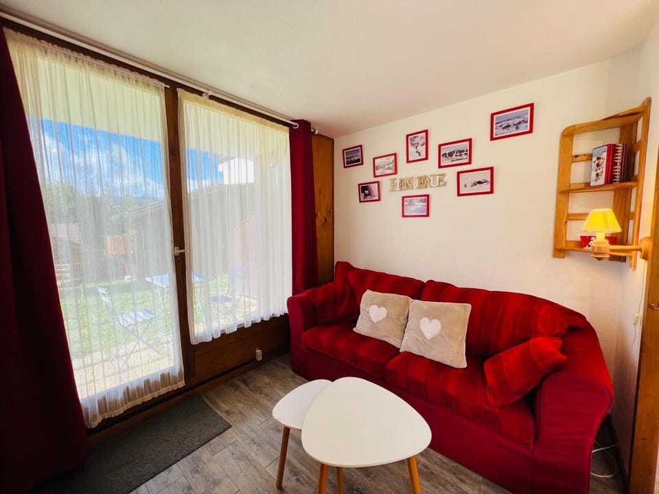 Appartement 5 pers aux Saisies, animaux admis, vue pistes - FR-1-293-196 Apartment in Villard-sur-Doron