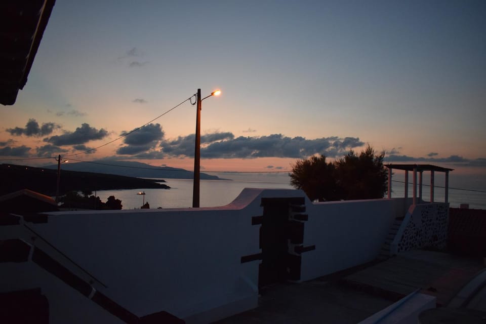 Patio, Summer, Balcony/Terrace, Sea view, Sunset