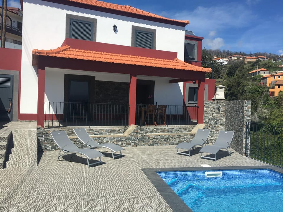Property building, Patio, Pool view