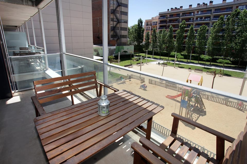 Balcony/Terrace, Garden view
