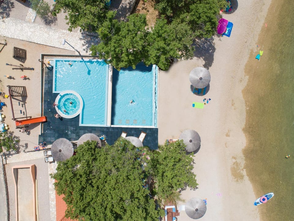 Children play ground, Beach, Sea view, Swimming pool