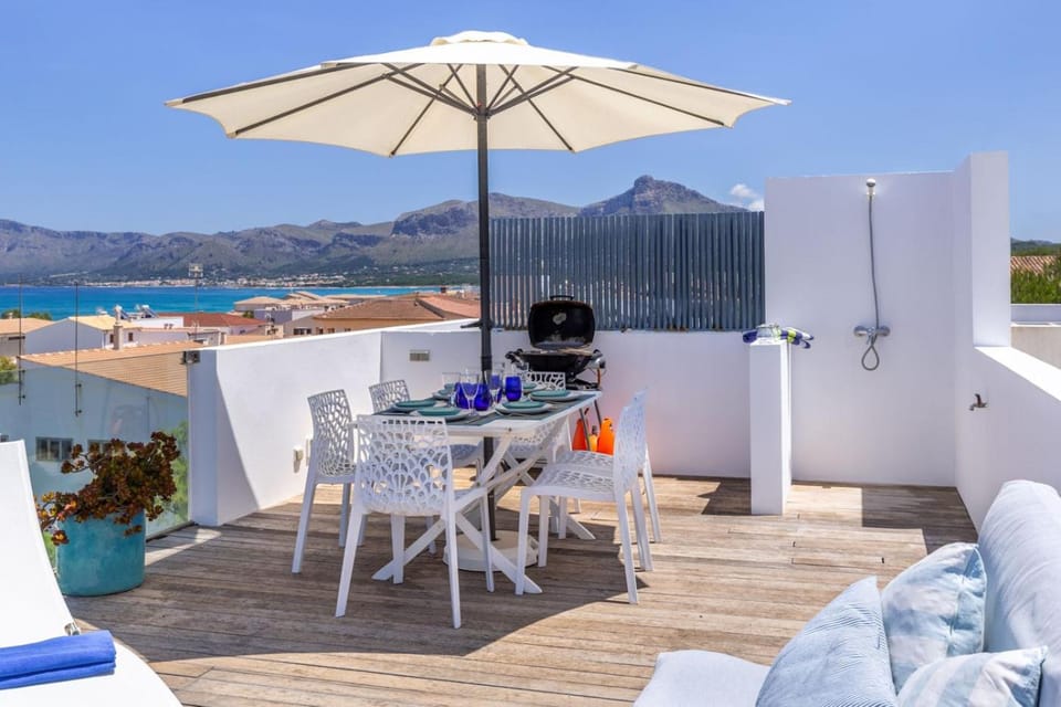 BBQ facilities, Balcony/Terrace, Sea view