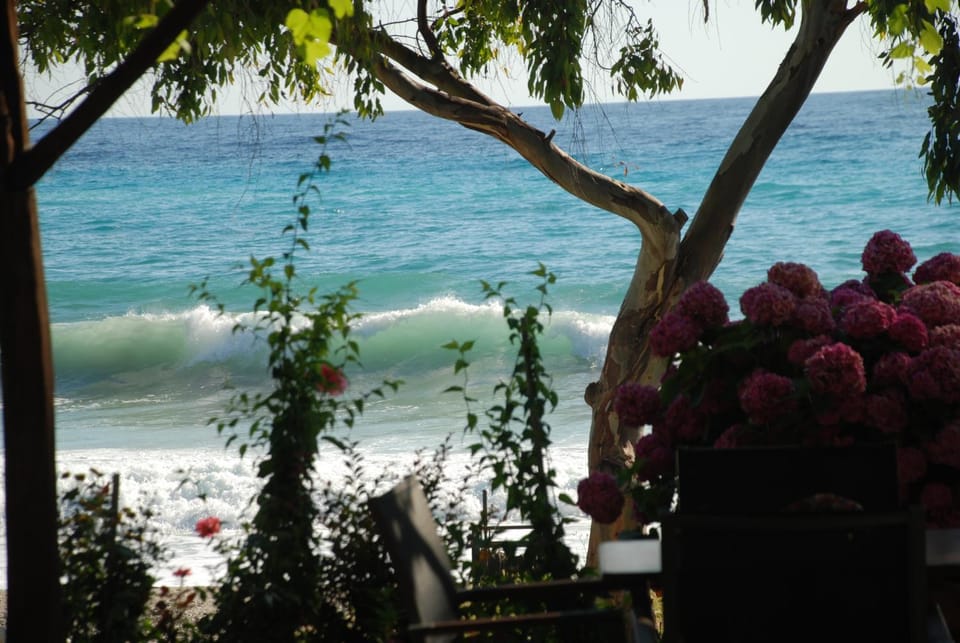 Patio, Sea view, Street view
