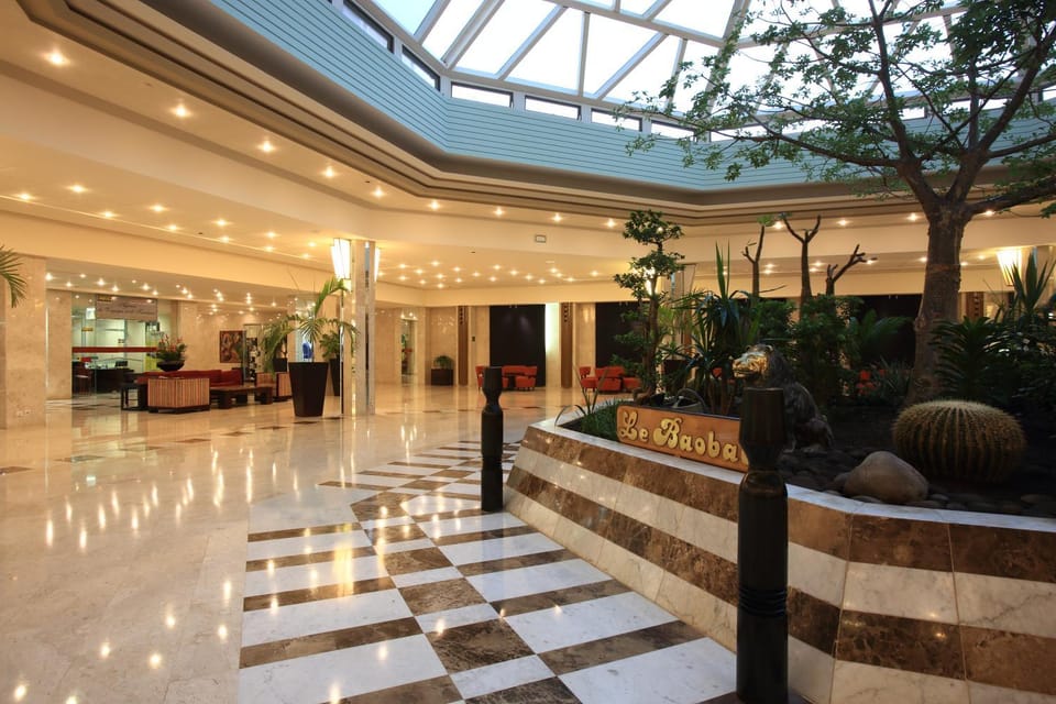 Lobby or reception, Decorative detail