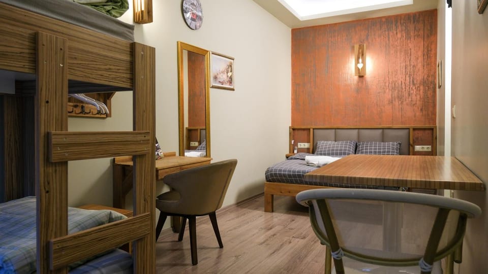 Bed, Living room, Photo of the whole room, Seating area, Dining area, Bedroom, hair dresser, wardrobe