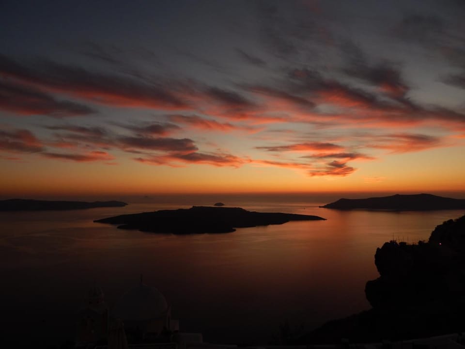 Landmark view, Sea view, Sunset