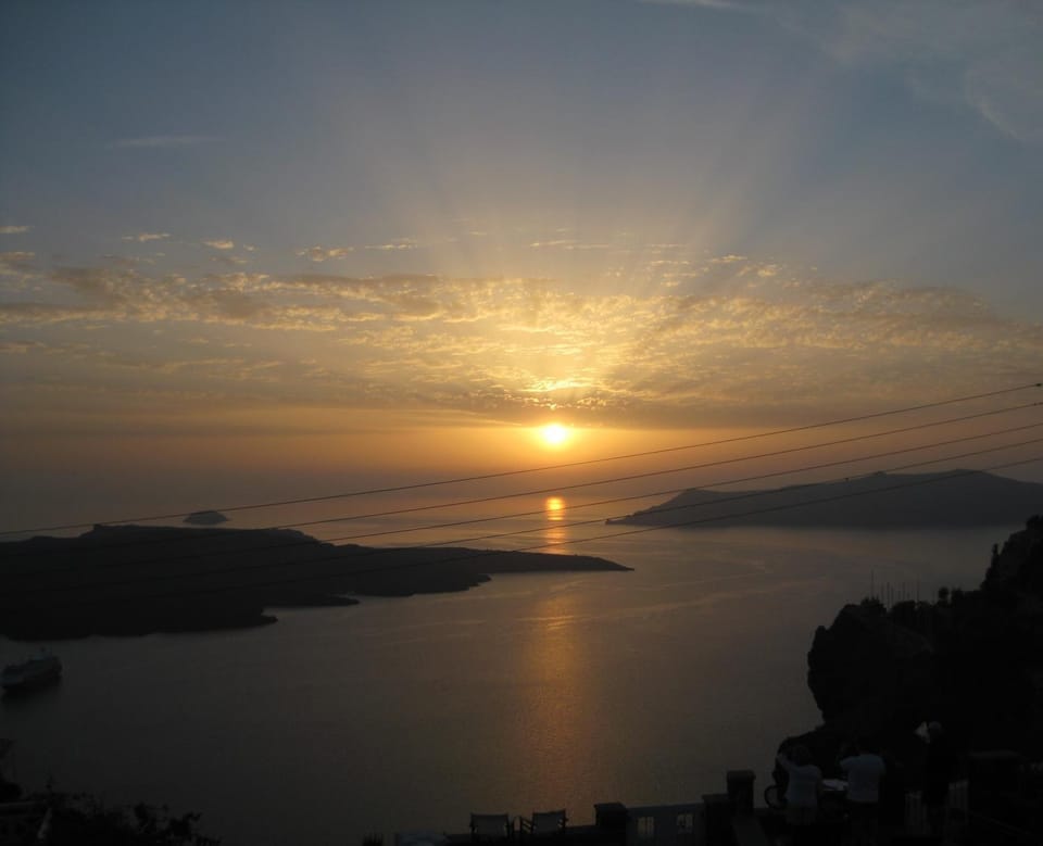 Landmark view, Sea view, Sunset