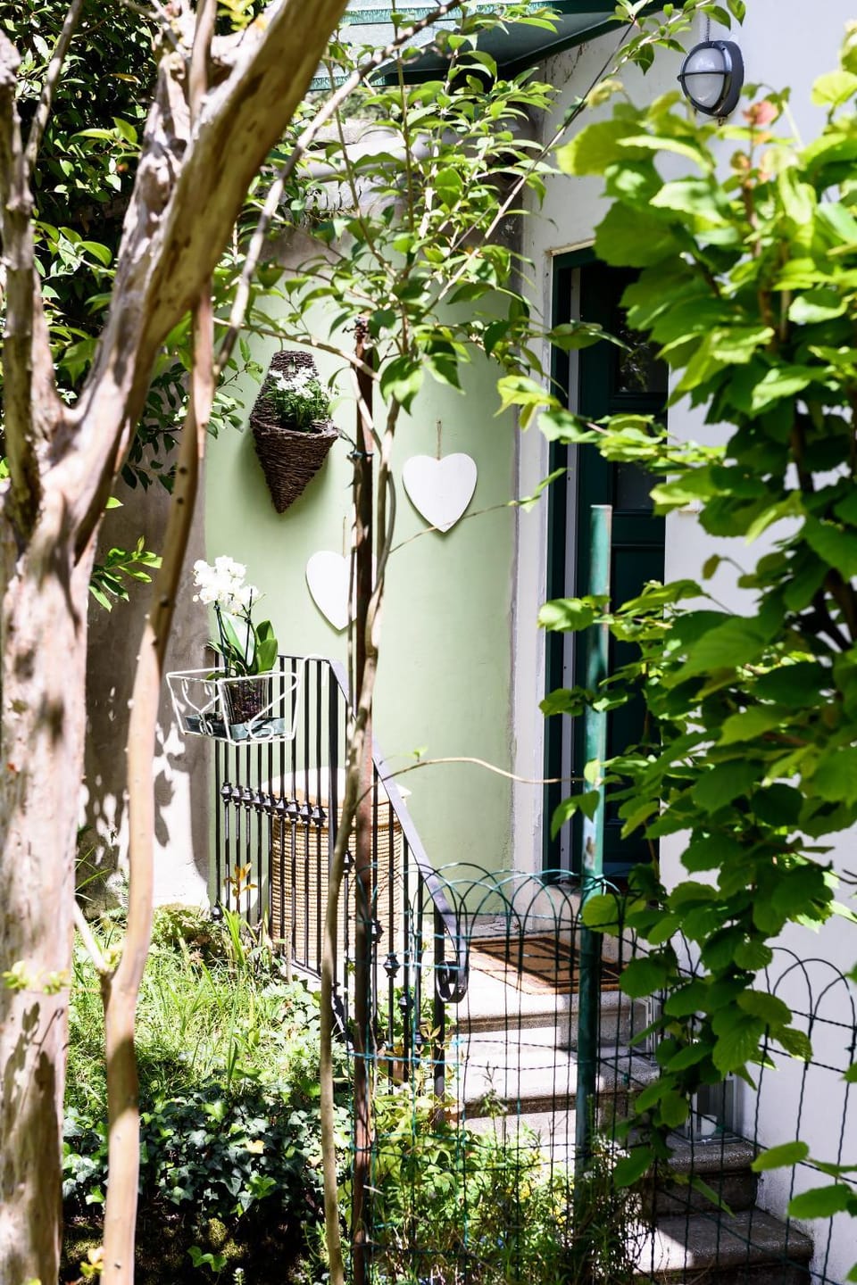 Property building, Garden