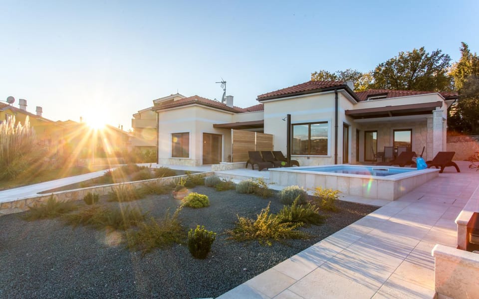 Patio, Facade/entrance, Pool view, Sea view, Swimming pool