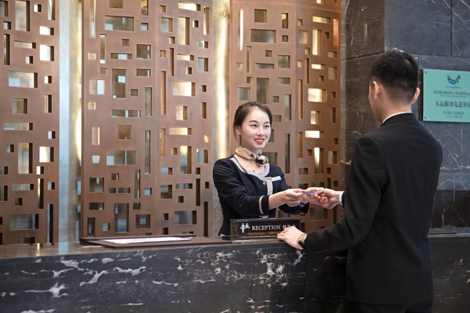Staff, People, Lobby or reception