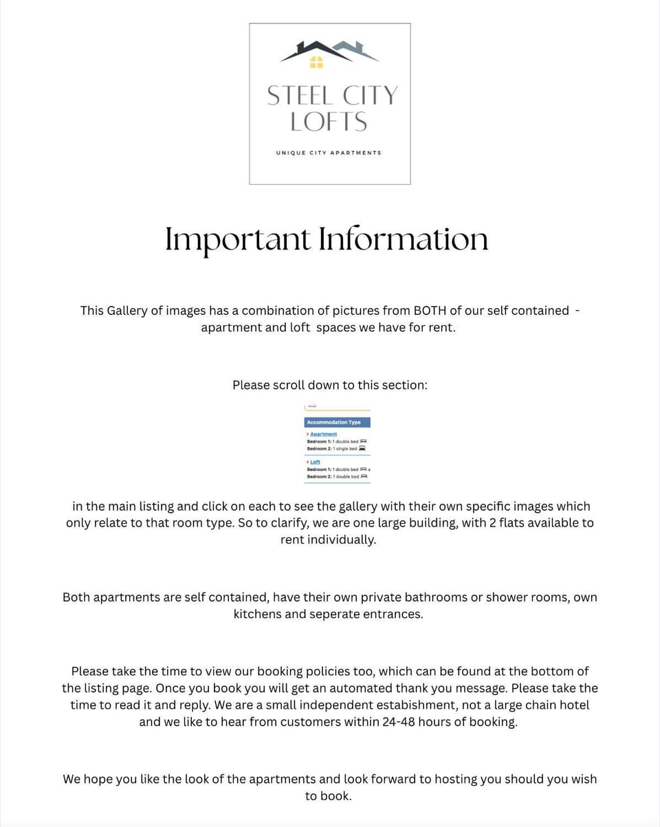 2 Independant Boutique Apartments one sleeps 2 the other sleeps 4, Meadowhall, Sheffield Arena, Free Parking Apartment in Rotherham