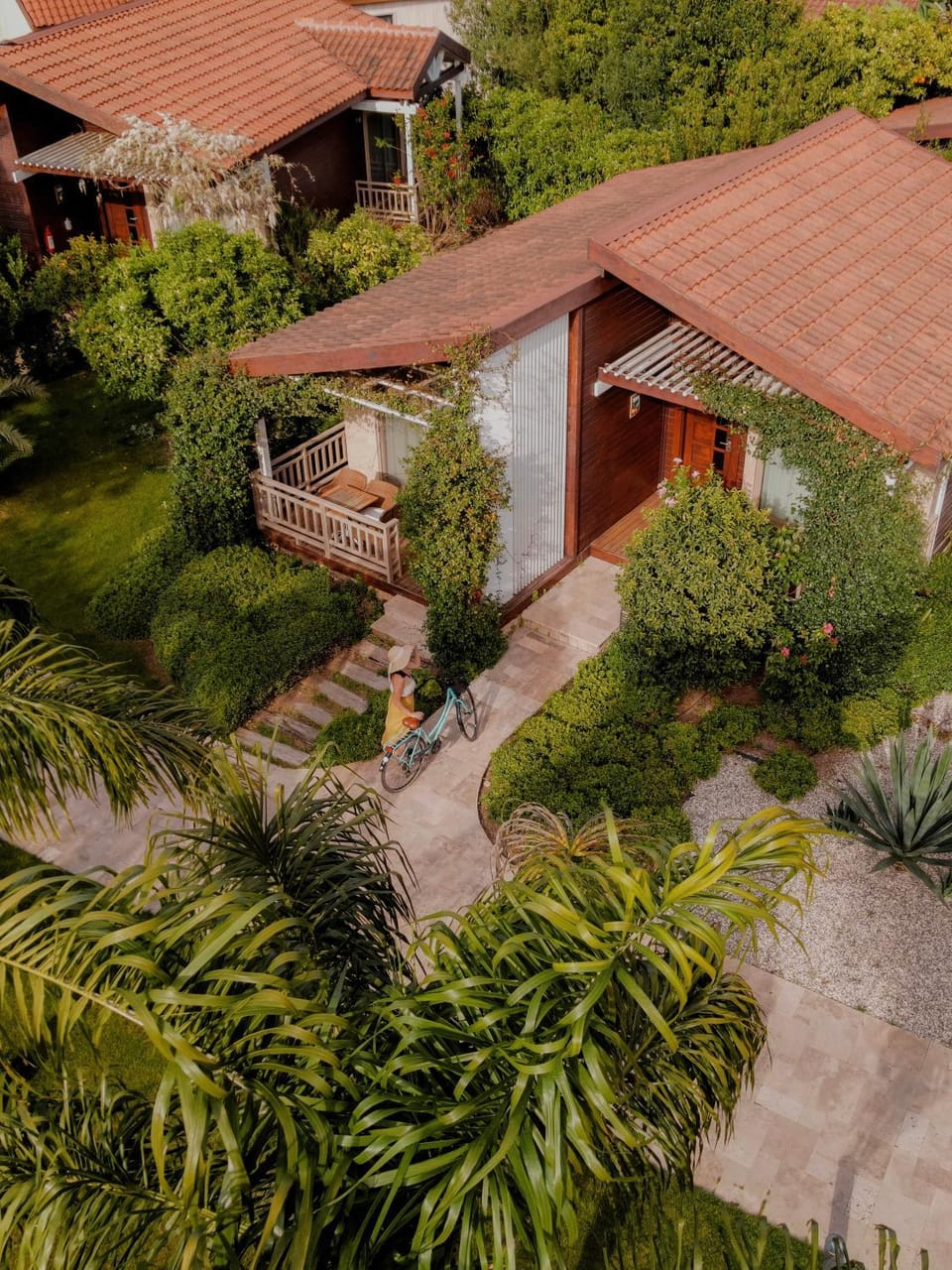 Property building, Garden view