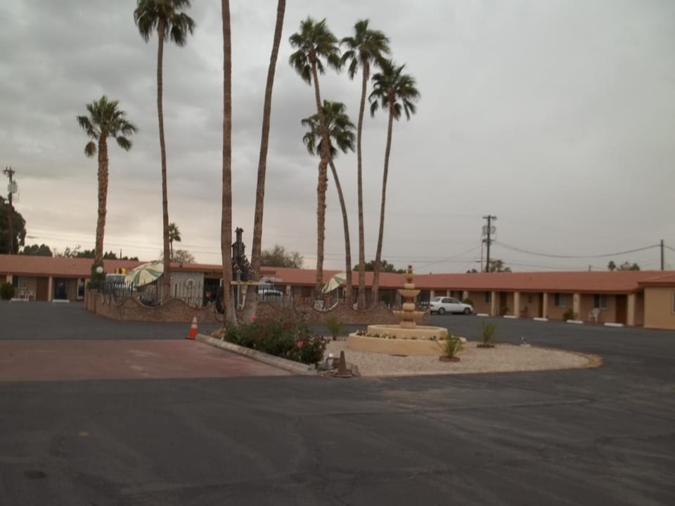 Property building, Sunset