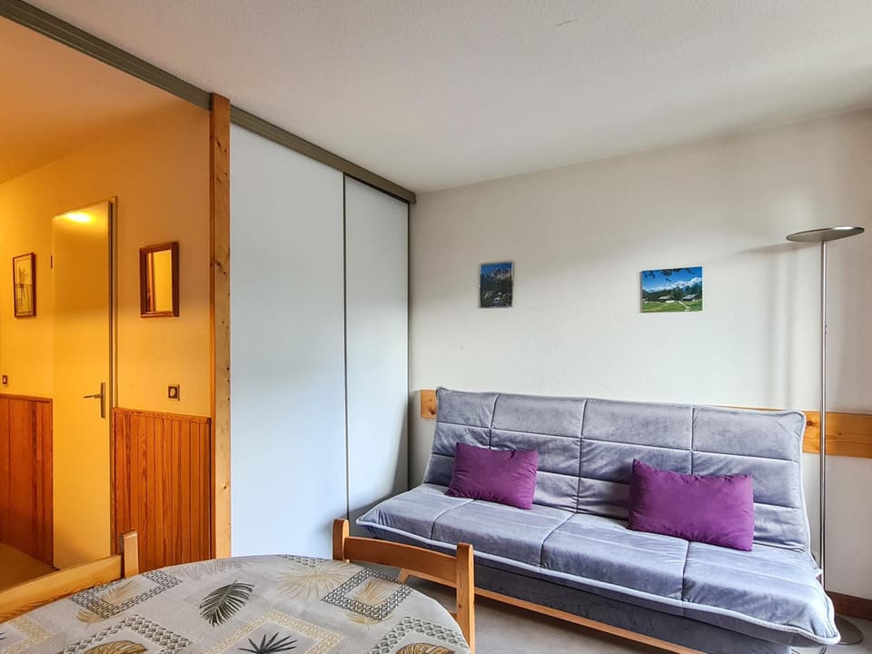 Studio lumineux au centre de Flaine avec balcon, équipé pour 4 personnes Apartment in Arâches-la-Frasse