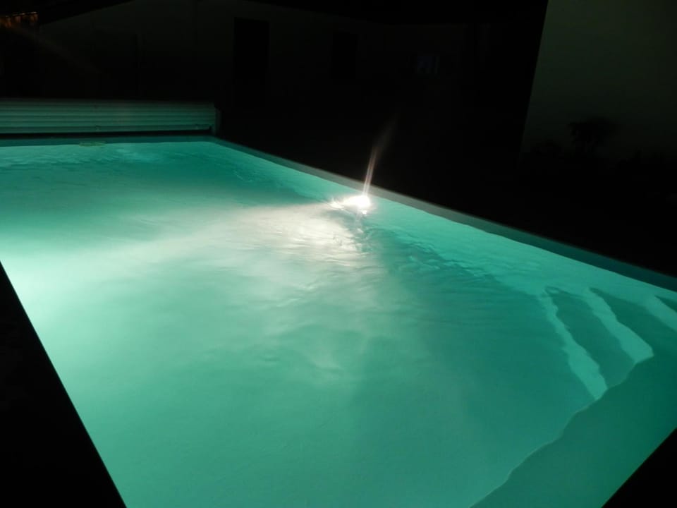 Night, Swimming pool