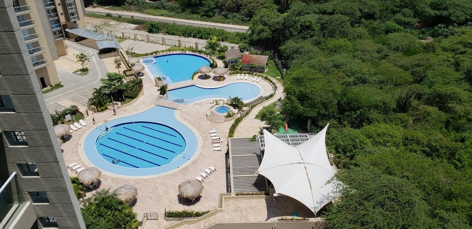 Lounge or bar, Pool view, Swimming pool