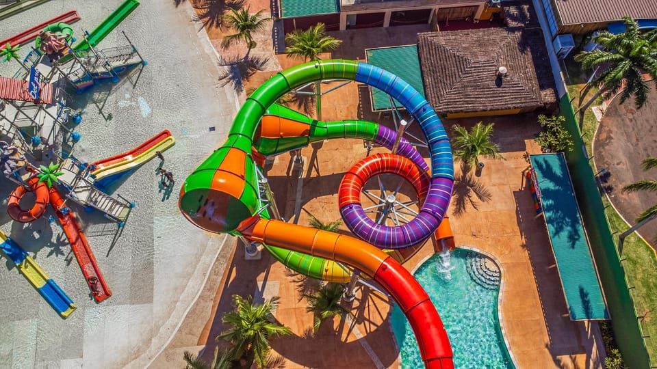 Children play ground, Aqua park, Swimming pool, heating