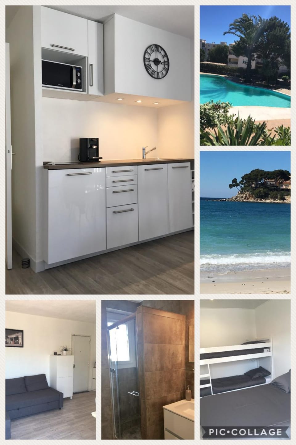 Les Hameaux de Provence - Piscine et place de Parking privée - Accès plage et sentier du littoral Apartment in French Riviera