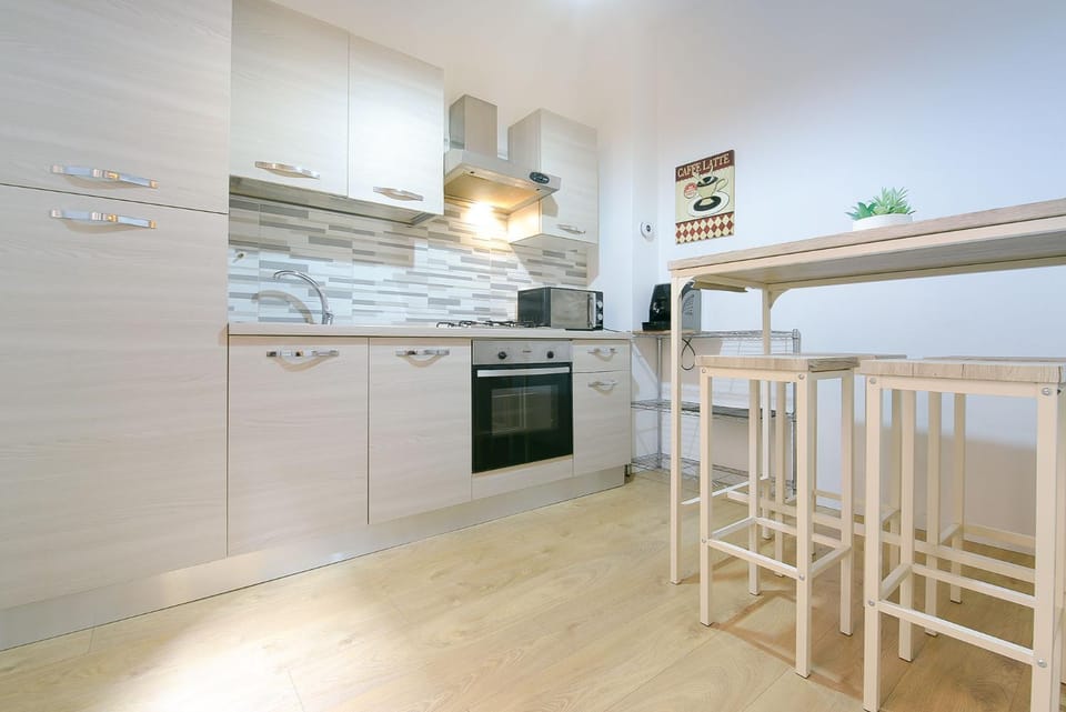 Kitchen or kitchenette, oven, stove, kitchen
