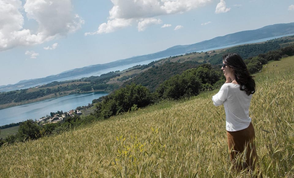Agriturismo Potrero Grande sul Lago di Martignano con spiaggia Farm Stay in Lazio
