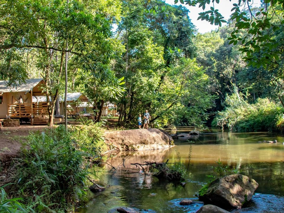 Property building, Garden, River view