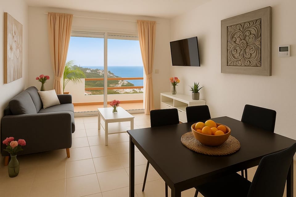 Living room, Sea view
