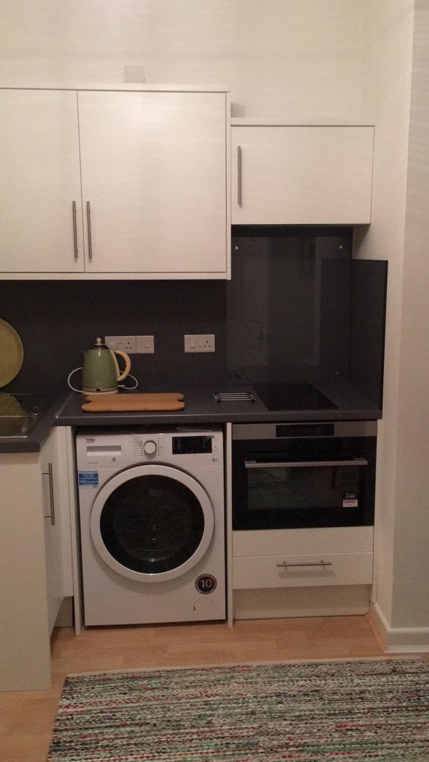 Kitchen or kitchenette, minibar, pet friendly, stove, washing machine, dryer