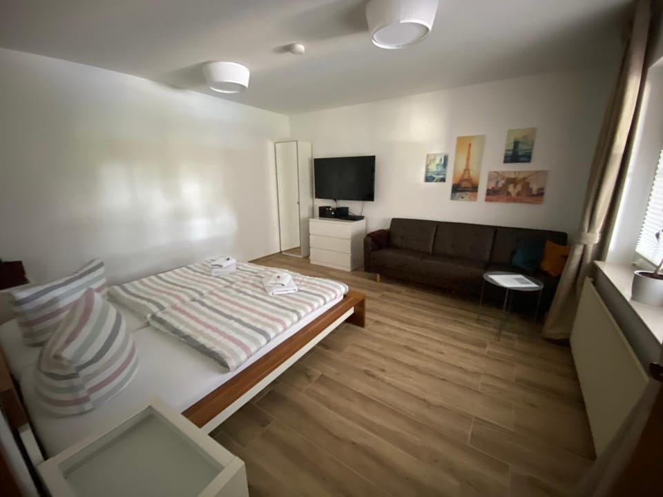 Living room, Seating area, Bedroom