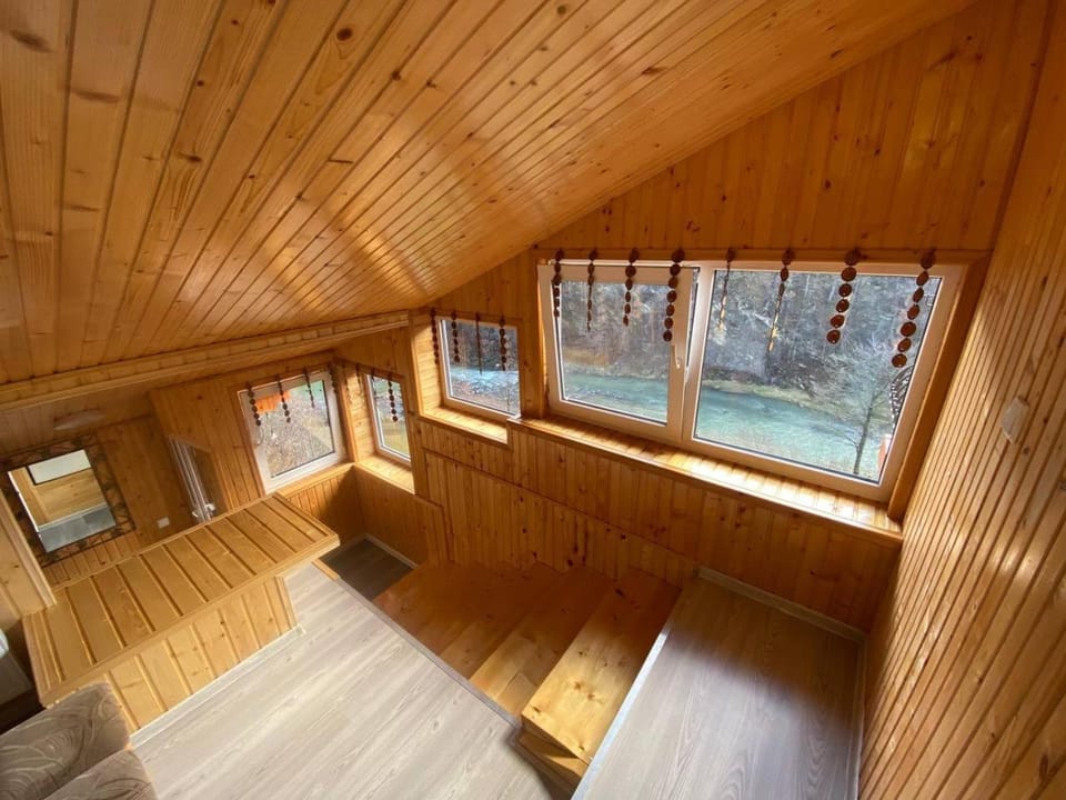 Living room, Seating area, River view