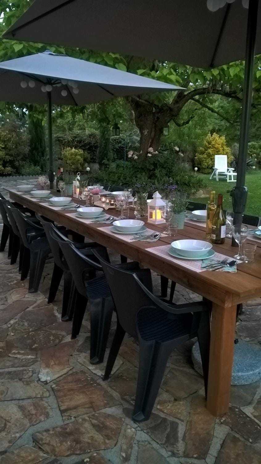 Property building, BBQ facilities, Garden, Balcony/Terrace, On site, Guests, group of guests, Family
