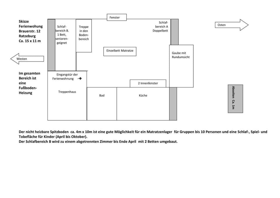 Traumhafte Ferienwohnung Apartment in Ratzeburg