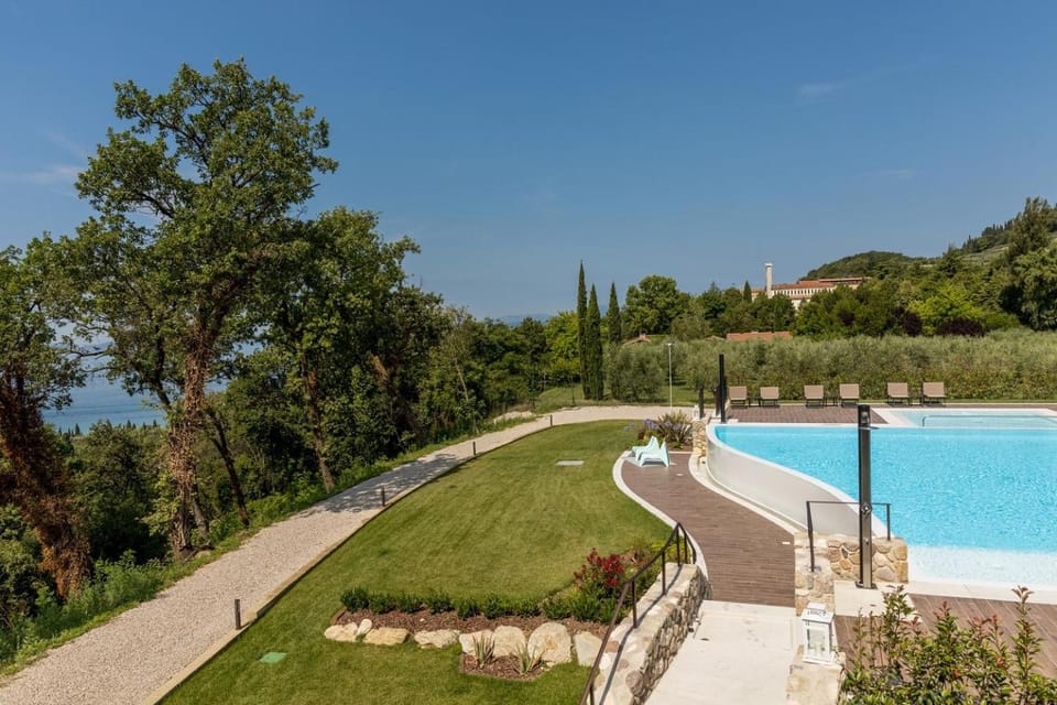 Natural landscape, Pool view, Swimming pool