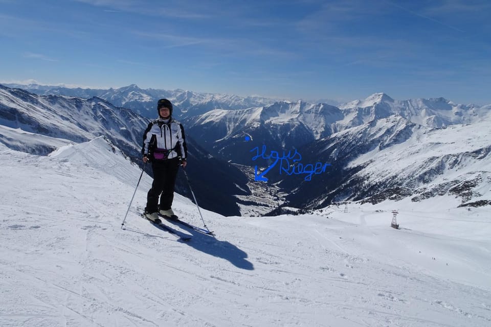 Winter, Skiing