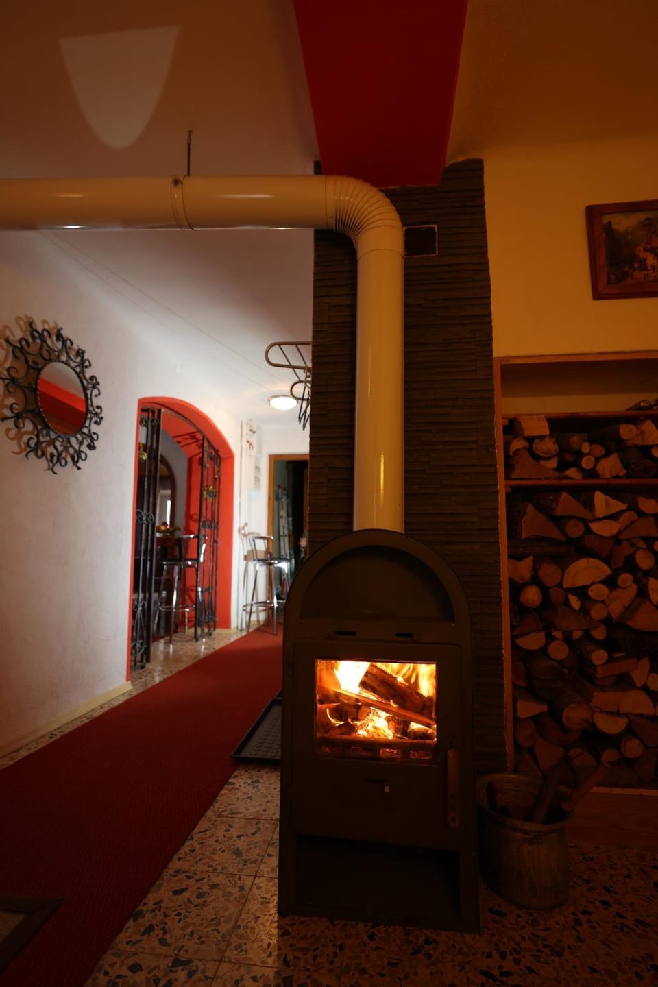 fireplace