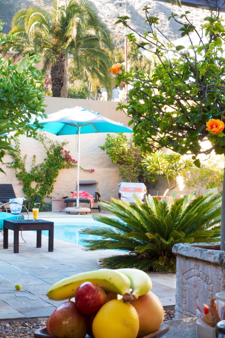 Patio, Garden, Food, Garden view, Swimming pool, Swimming pool