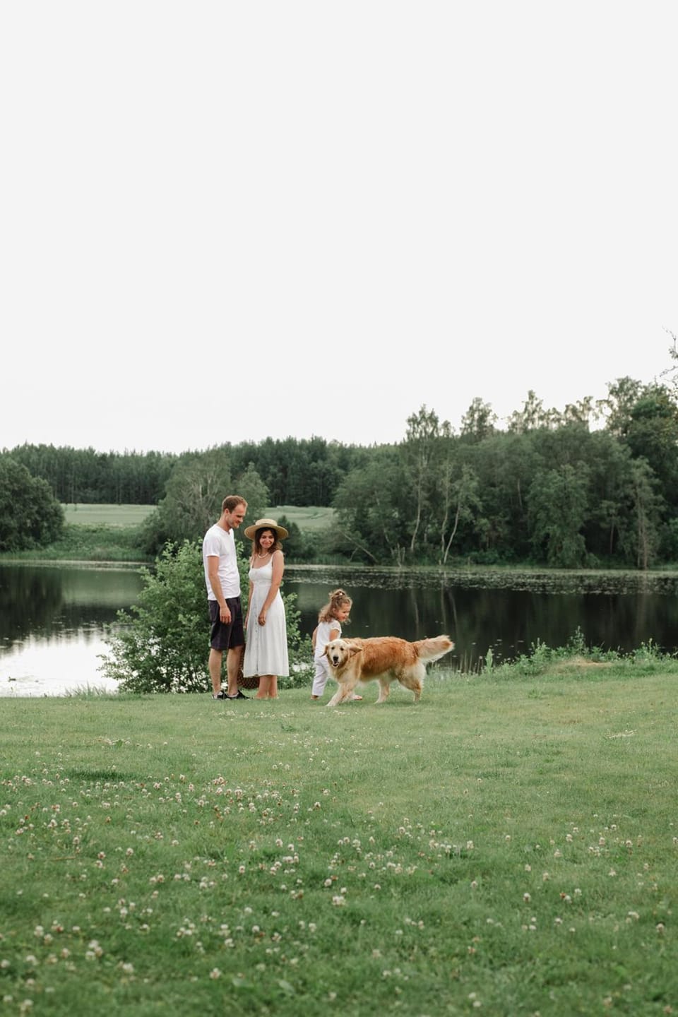 Garden, children, Family