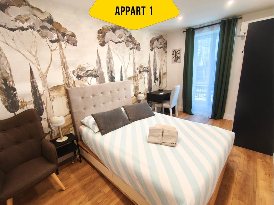 Bed, Bedroom