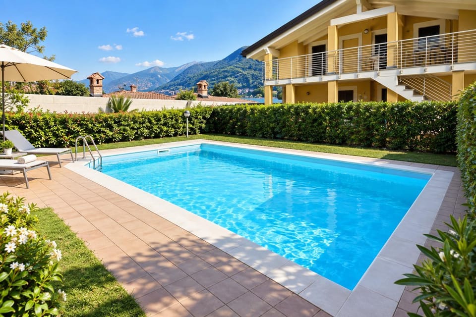 Pool view, Swimming pool