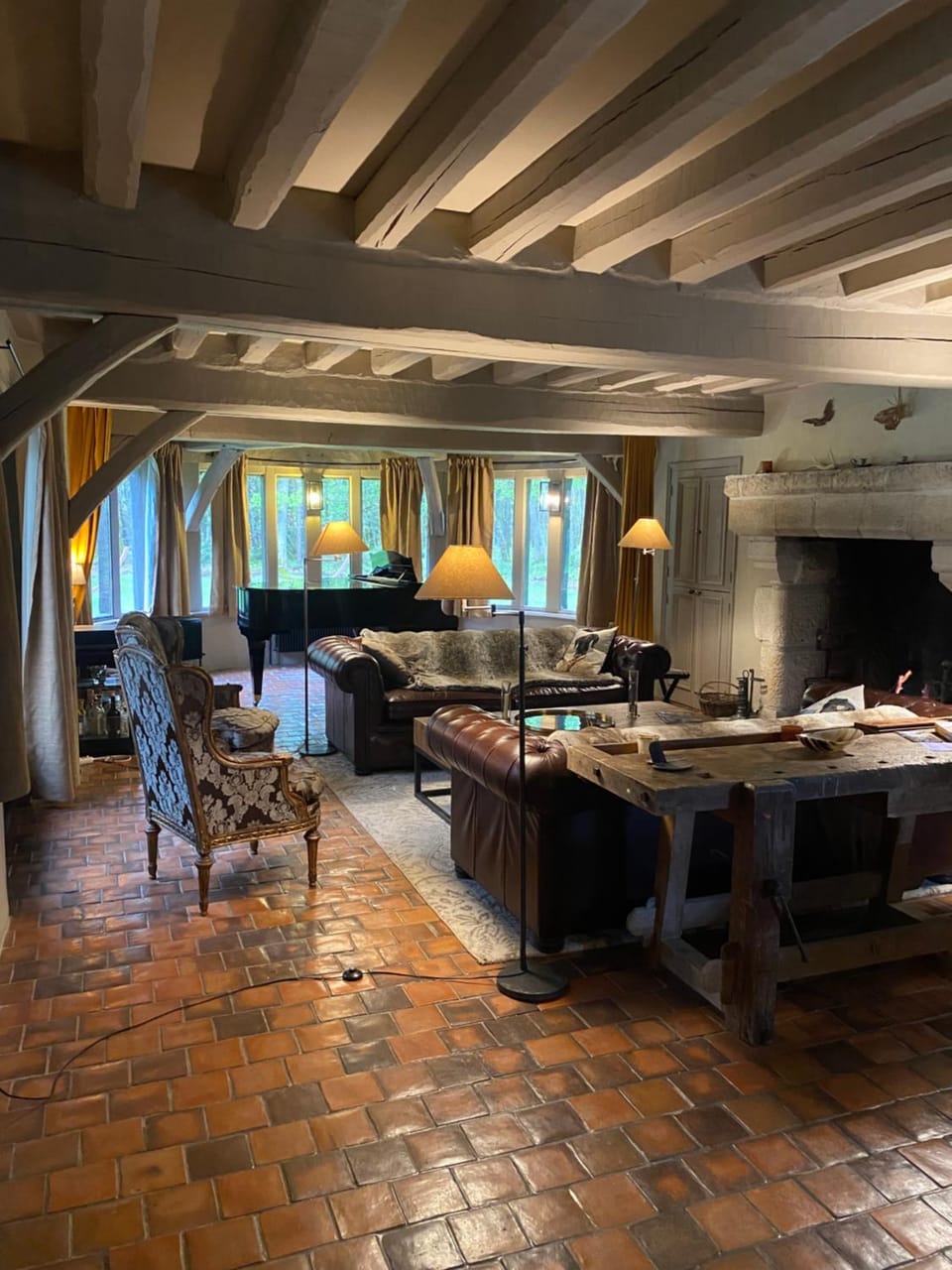 Property building, Living room