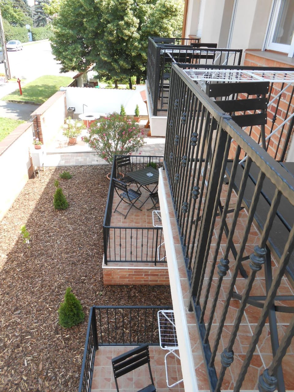 Balcony/Terrace, Garden view