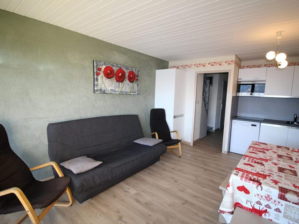 Duplex 2p cabine au pied des pistes avec balcons - Auris en Oisans Cabin in Auris