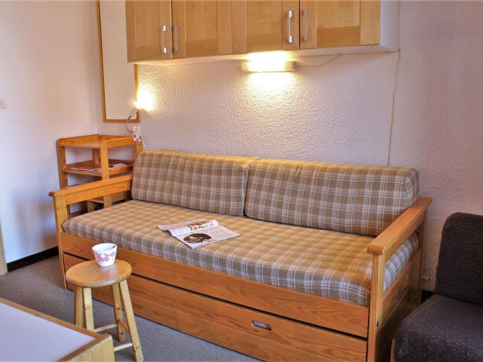 Studio cabine 4 pers, pied de pistes, animaux acceptés – Risoul 1850 - FR-1-330-221 Cabin in Provence-Alpes-Côte d'Azur