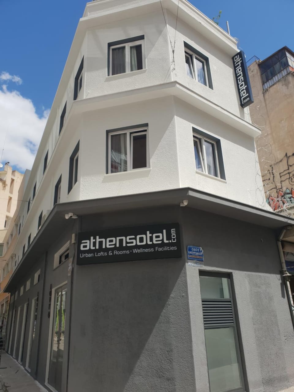 Property building, Facade/entrance, Day, Street view