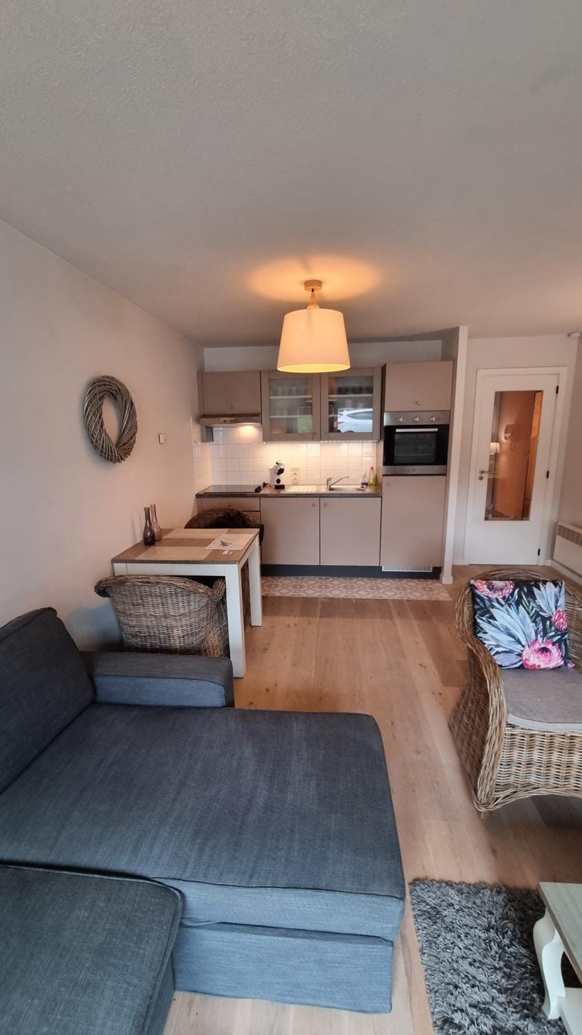 Kitchen or kitchenette, Living room