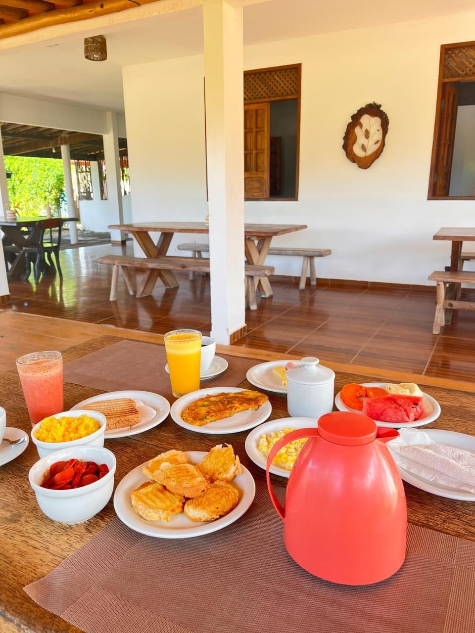 Dining area, Breakfast