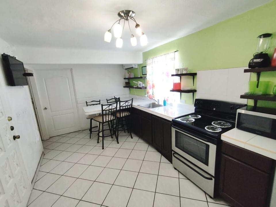Kitchen or kitchenette, Dining area, oven