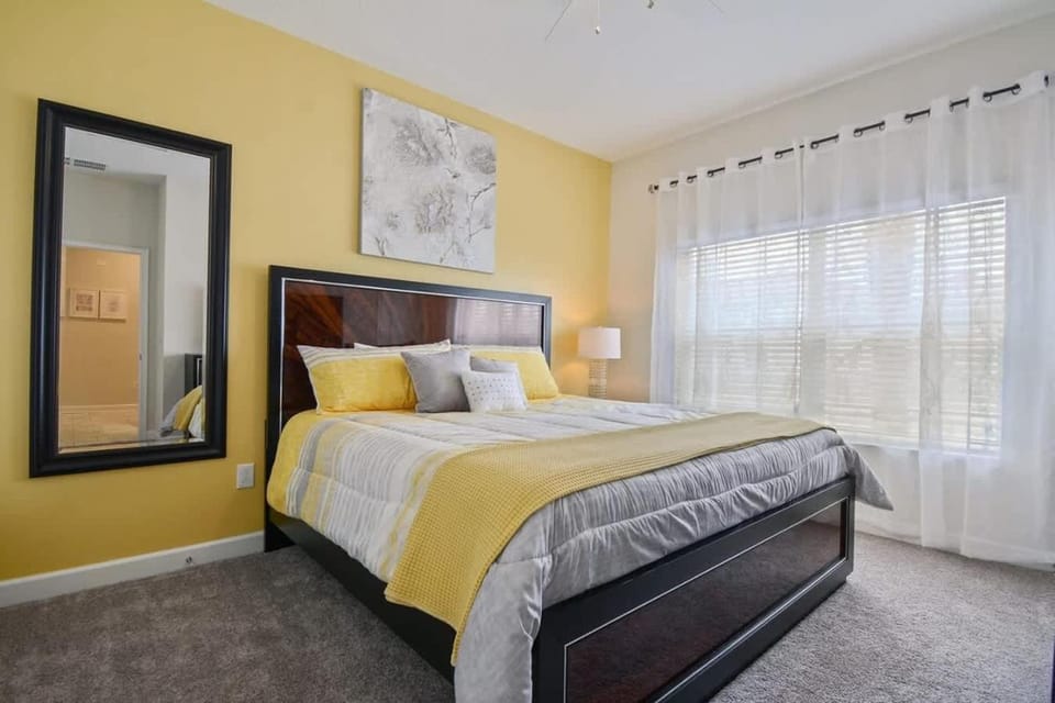 Four Bedrooms close to Disney w Pool 4898 House in Kissimmee