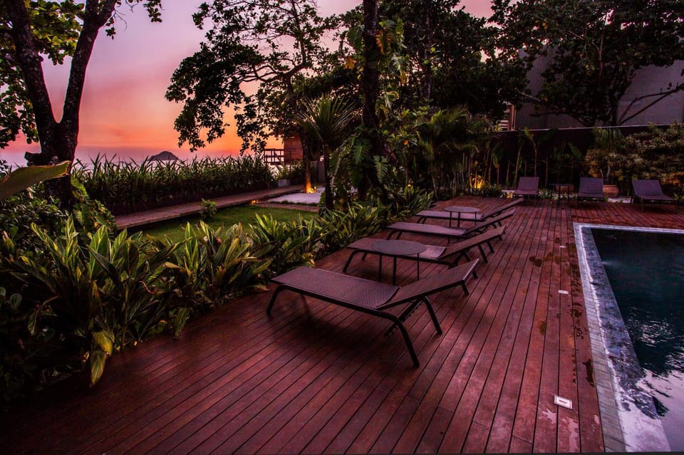 Garden, Sunset